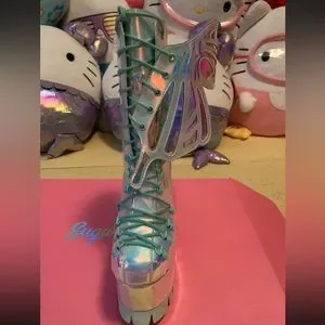 Sugar Thrillz Shoes Sugar Thrillz Wings To Fly Holographic